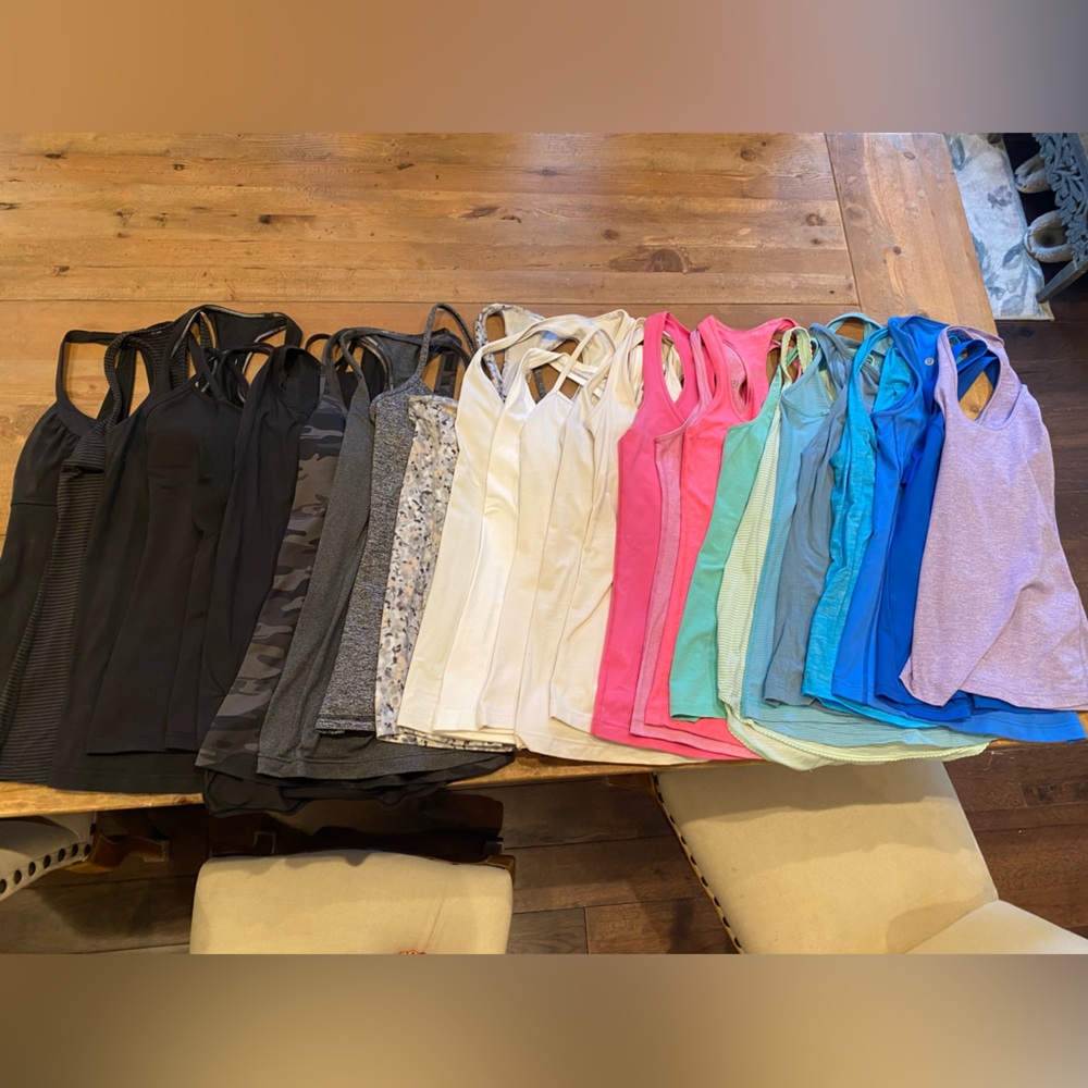 26 Lululemon workout tank tops